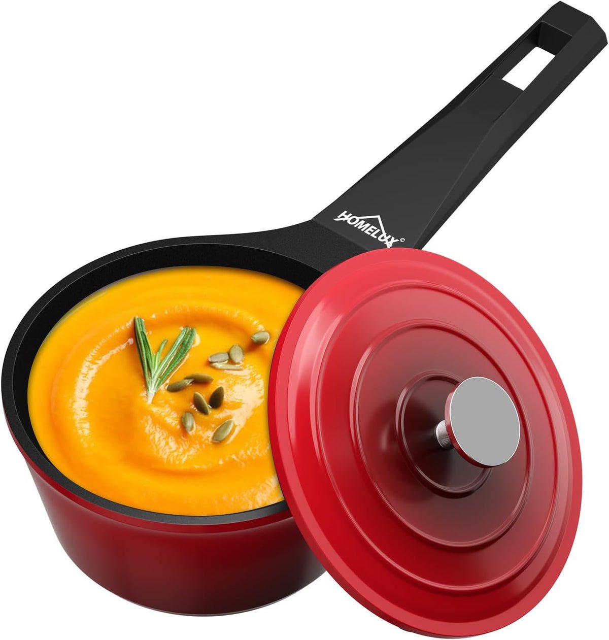 Homelux Aluminium-Guss Milch Topf / Ø14 cm – Induktionsgeeignet