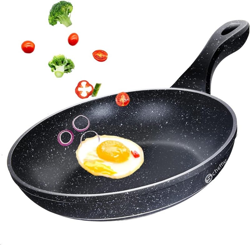 Scheffler Pfanne 20/24/28 cm Bratpfanne Antihaftbeschichtung induktionsgeeignet