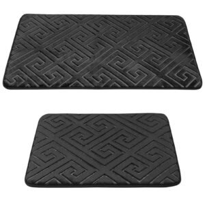 Badematte Rutschfeste Badematte Set Wasserabsorbierend Badteppich Set