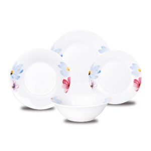 24-teilige Geschirrset Tafelservice Kombiservice Porzellan Keramik HL-YXDS2404